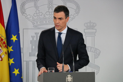 Imagen de archivo del presidente del gobierno español, Pedro Sánchez.