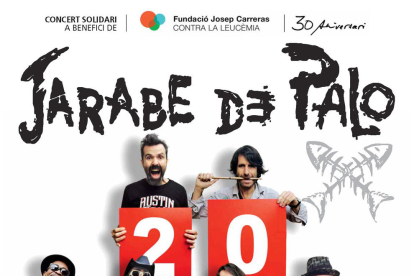 L'Ajuntament lliurarà la recaptació íntegra del concert a la Fundació Josep Carreras contra la leucèmia.