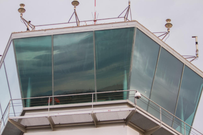 Una imatge d'arxiu de les instal·lacions de la torre de control de l'Aeroport de Reus.