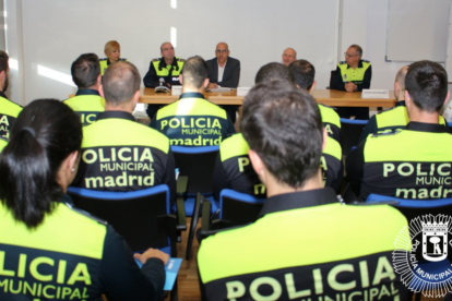 Els agents de la Policia Municipal de Madrid van procedir a la detenció de l'acusat.