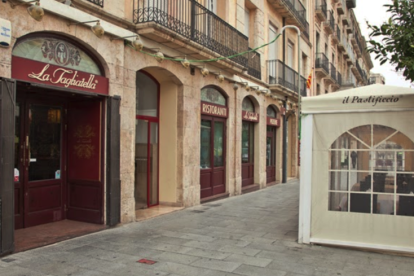 Imatge d'arxiu del local de la Tagliatella situat a la Rambla Nova de Tarragona.