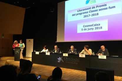 L'acte d'entrega de premis va tenir lloc al Caixa Fòrum de Barcelona.