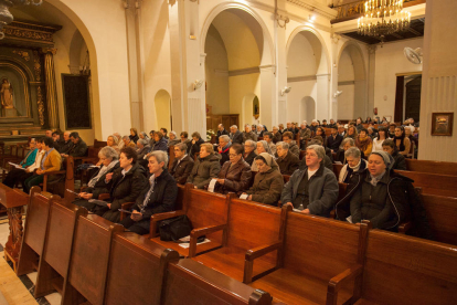 El santuario de MIsericòrdia acogió una misa conmemorativa del aniversario.