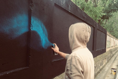 El taller de grafitti irá a cargo del grafitero tarraconense Dabuten Tronko.