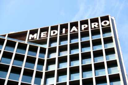 Imatge de la façana de l'edifici de Mediapro.