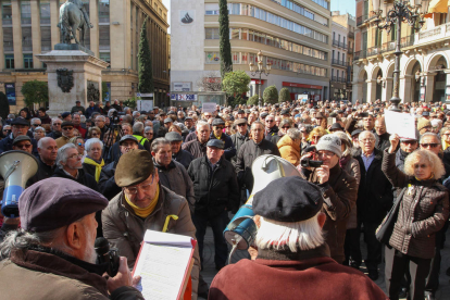 La Marea Pensionista del Camp de Tarragona ha organitzat una cita que s'ha repetit en diverses ciutats del país.