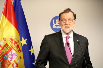 Imagen del presidente del gobierno español, Mariano Rajoy.