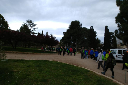 La caminada s'ha fet per celebrar el Dia Mundial de l'Activitat Física.