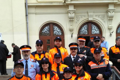 Reconeixement d'Interior a l'Associació de Voluntaris de Protecció Civil de Reus.