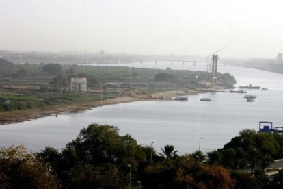Imagen de archivo del río Nilo.