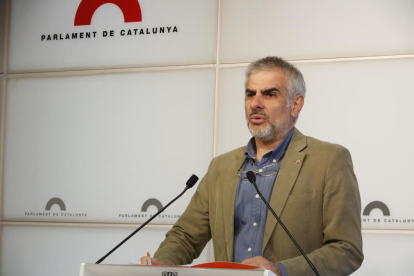 El portaveu de Cs, Carlos Carrizosa