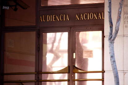Imatge de l'Audiència Nacional de Madrid.