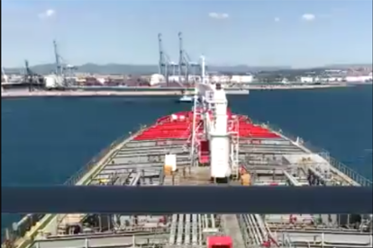 El MT/Aramis llegó el martes a la terminal portuaria de Euroenergo.