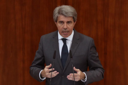 La Asamblea de Madrid ha investido presidente Ángel Garrido como presidente de