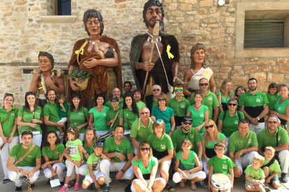 Els Grallers i Gegants de l'Espluga han participat en la Festa Major de Vallclara.