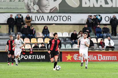 Raphael Guzzo estrenó titularidad en el partido del sábado contra el Almería.