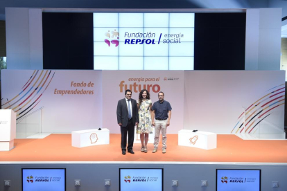 Los representantes de la startup de Tarragona son Cristina Saez de Pipaon y Elías Daura.