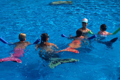 El curso se ofrece en la piscina antiguamente utilizada por los leones marinos.
