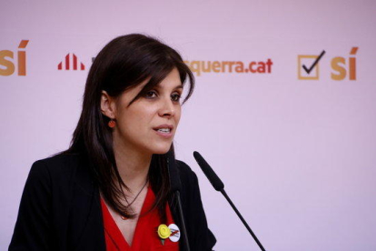 La portaveu d'ERC, Marta Vilalta.