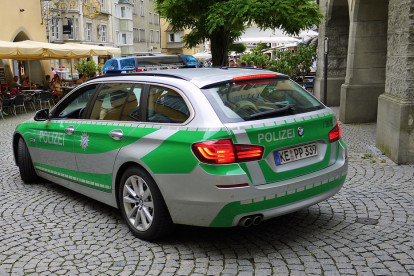 Imagen de archivo de un vehículo de la policía alemana.
