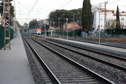 Imatge de l'estació de tren de Salou.