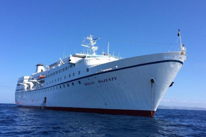 El crucero Ocean Majesty llegará al Port de Tarragona el próximo lunes.