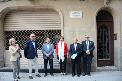 L'Ajuntament de Tarragona ha col·locat una placa commemorativa de
