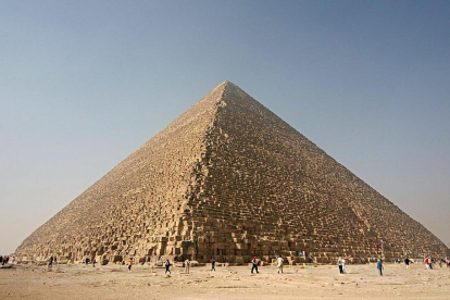 La piràmide de Kheops, en una imatge d'arxiu.