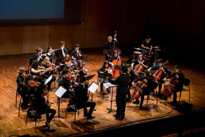 Imagen de archivo de la Orquesta de Cámara del Penedès.