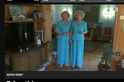 Imatge de la peá emesa per TV3.