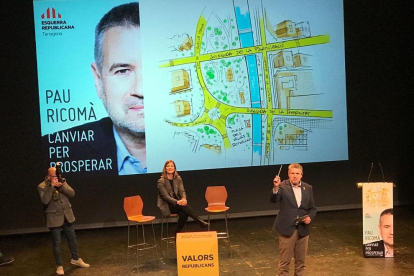 Ricomà ha propuesto dibujar una nueva ciudad, con 'valores republicanos'.
