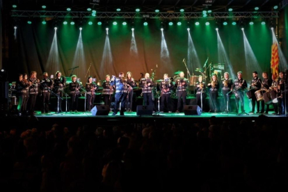 Sons de la Cossetània, durant el concert al festival celebrat a Viana do Castelo el passat dissabte.