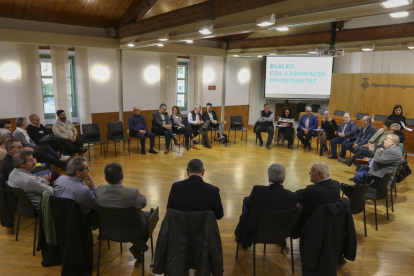 La presidenta de la Diputació, Noemí Llauradó, es va reunir ahir amb els alcaldes del Tarragonès.