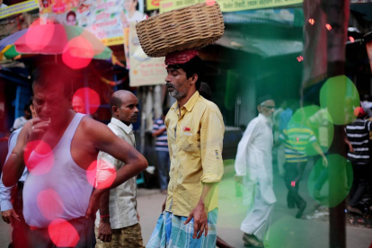 Imagen de archivo de una calle de Calcuta.