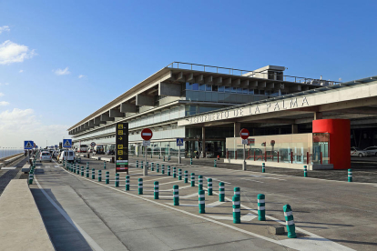 Imatge de l'aeroport de Palma, on han estat detinguts.