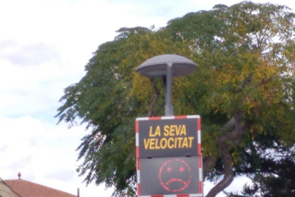 El radar está ubicado a la altura del parque de los Algarrobos.