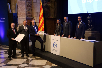 El Grup Segre recull el Premi Nacional de Comunicació al Palau de al Generalitat