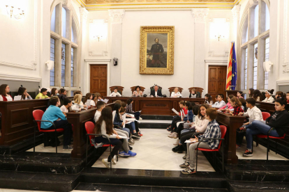 En el Consell Municipal d'Infants han participado alumnos de 22 centros de primaria reusenses.