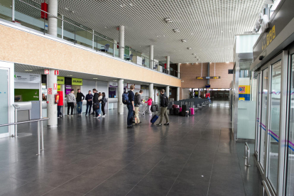 Una imatge d'arxiu de l'interior de les instal·lacions de l'Aeroport de Reus.