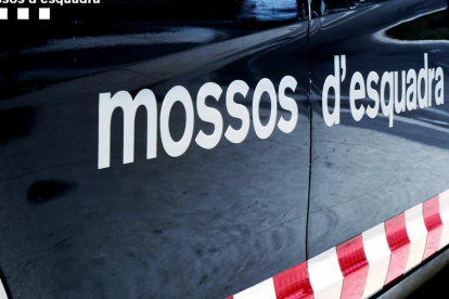 Imatge d'arxiu d'un vehicle dels mossos.