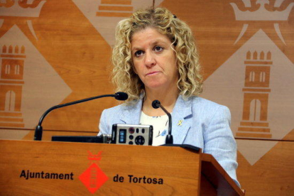 L'alcaldessa de Tortosa i imminent nova presidenta del CAT, Meritxell Roigé, en una imatge d'arxiu.