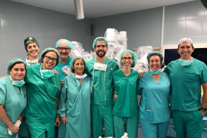 El servei de cirurgia toràcica de l'Hospital Joan XXIII de Tarragona, fotografiat el novembre de 2017.