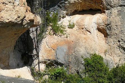 Imagen de la Cova del Cingle de Tivissa