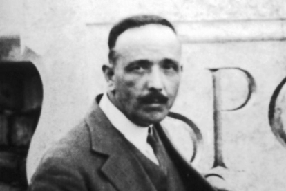 Retrato del arquitecto modernista Josep Maria Jujol.