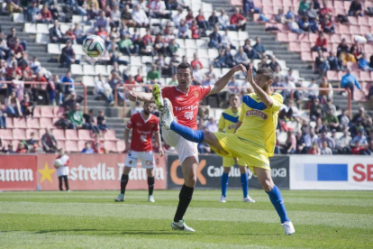 Imatge d'arxiu d'un enfrontament entre el Cf Reus i el Nàstic.