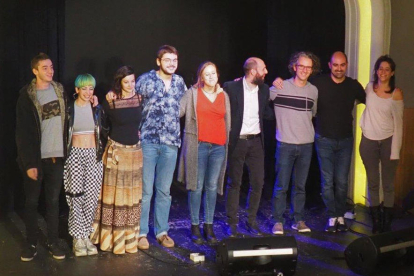 Los ocho finalistas actuaron en el escenario del Teatret del Serrallo.