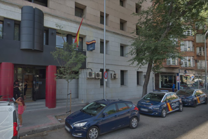Imatge de la comissaria madrilenya d'Arganzuela.