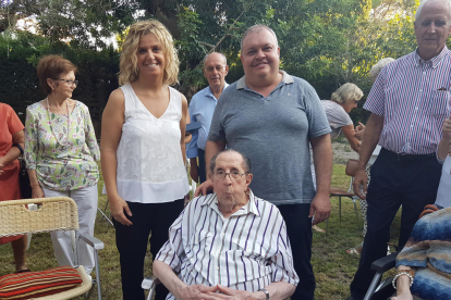 Imatge deJuan Ramón Jorge Pardo amb la seva família.