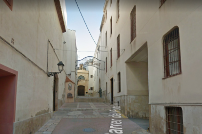 Imatge de l'antiga presó de dones de les Oblates a Tarragona.