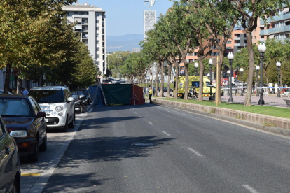 La dona creuava correctament pel pas de vianants